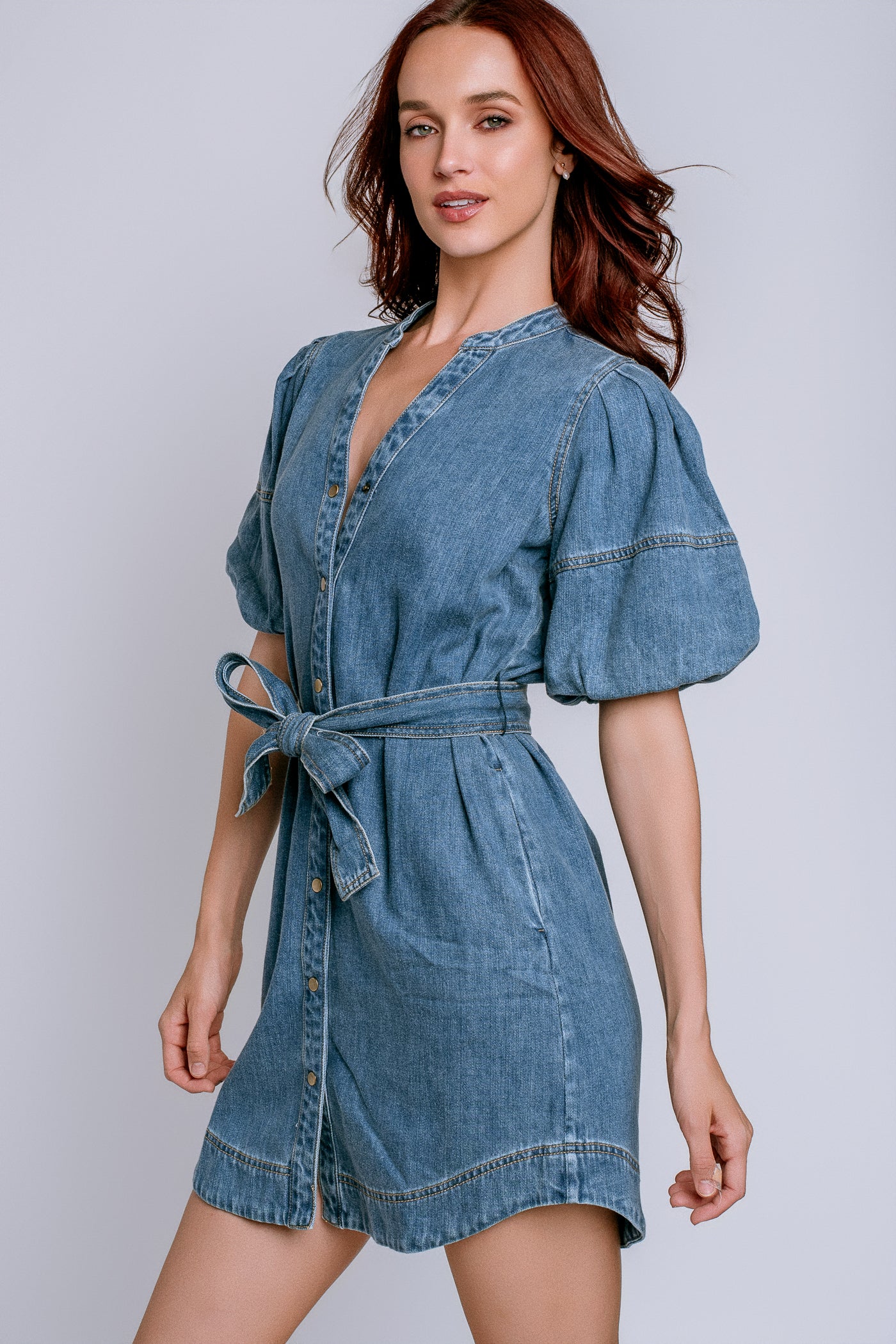 Kingsley Denim Dress Blue Eyed Girl Kingsley Denim Dress Blue Eyed Girl