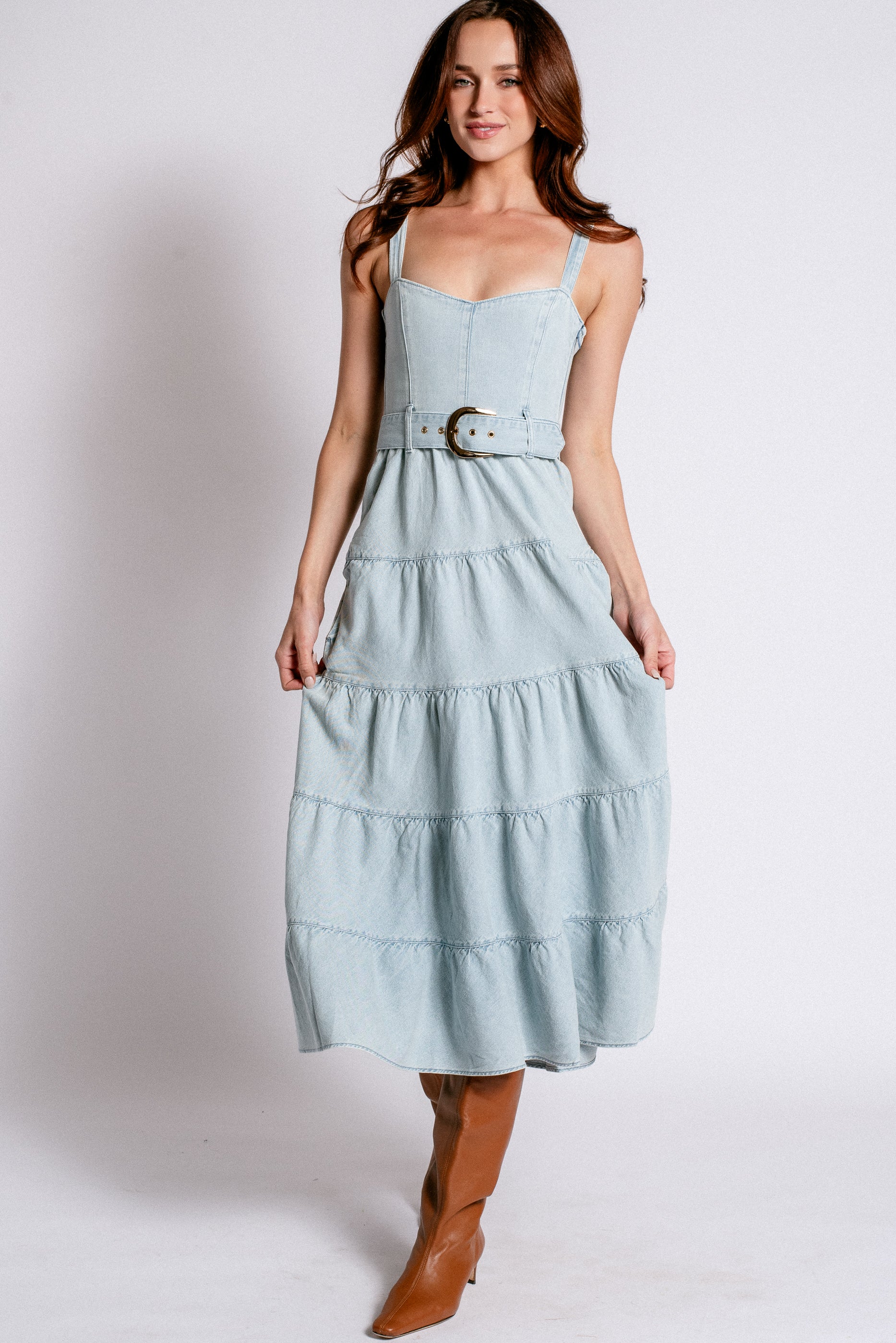 Show Me Your Mumu Lainey Midi Dress