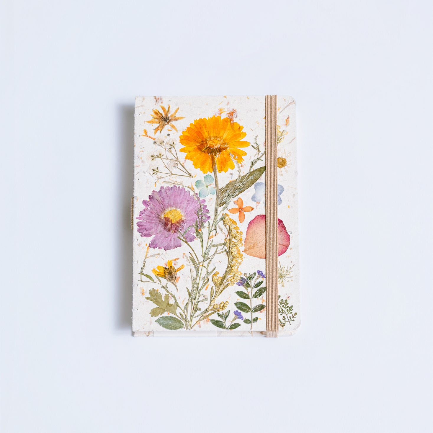 Village Thrive Handcrafted Pressed Flower Journal
