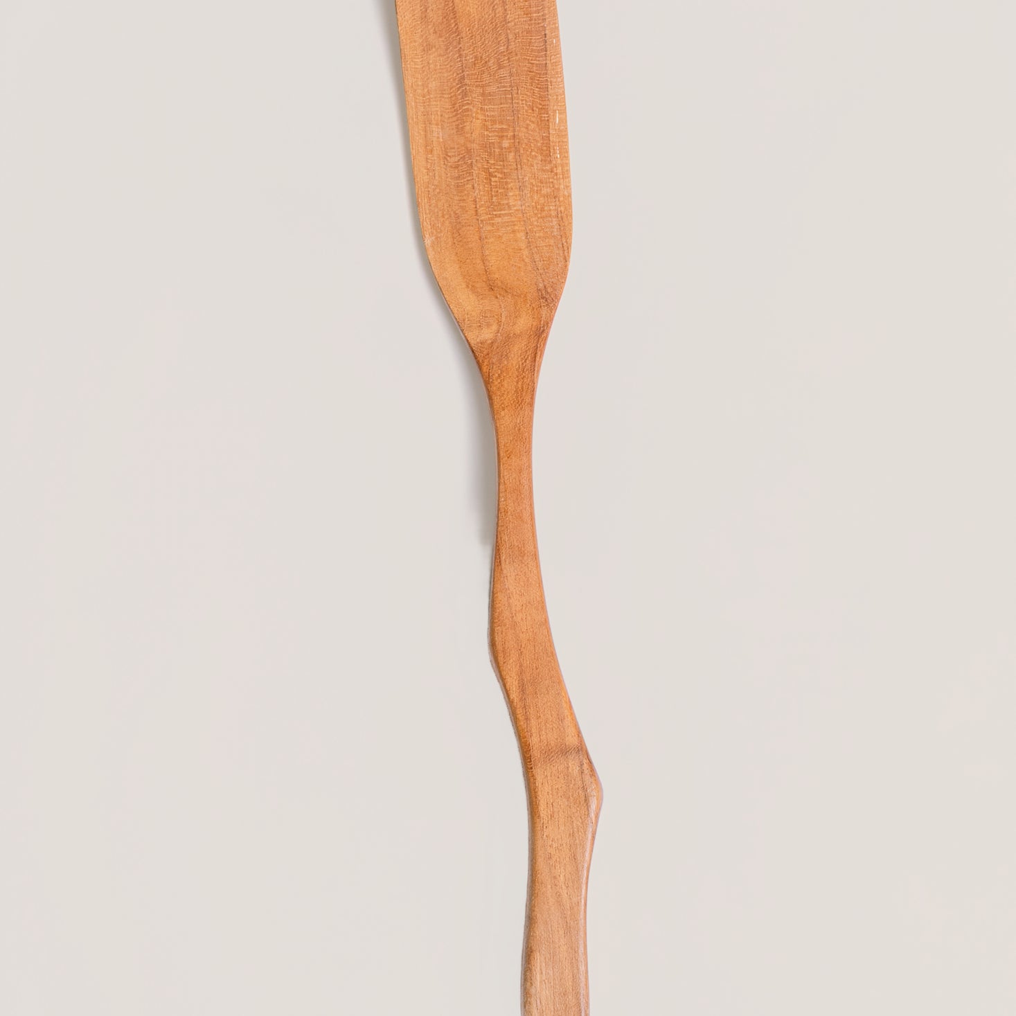 Village Thrive Teak Wavy Spatula