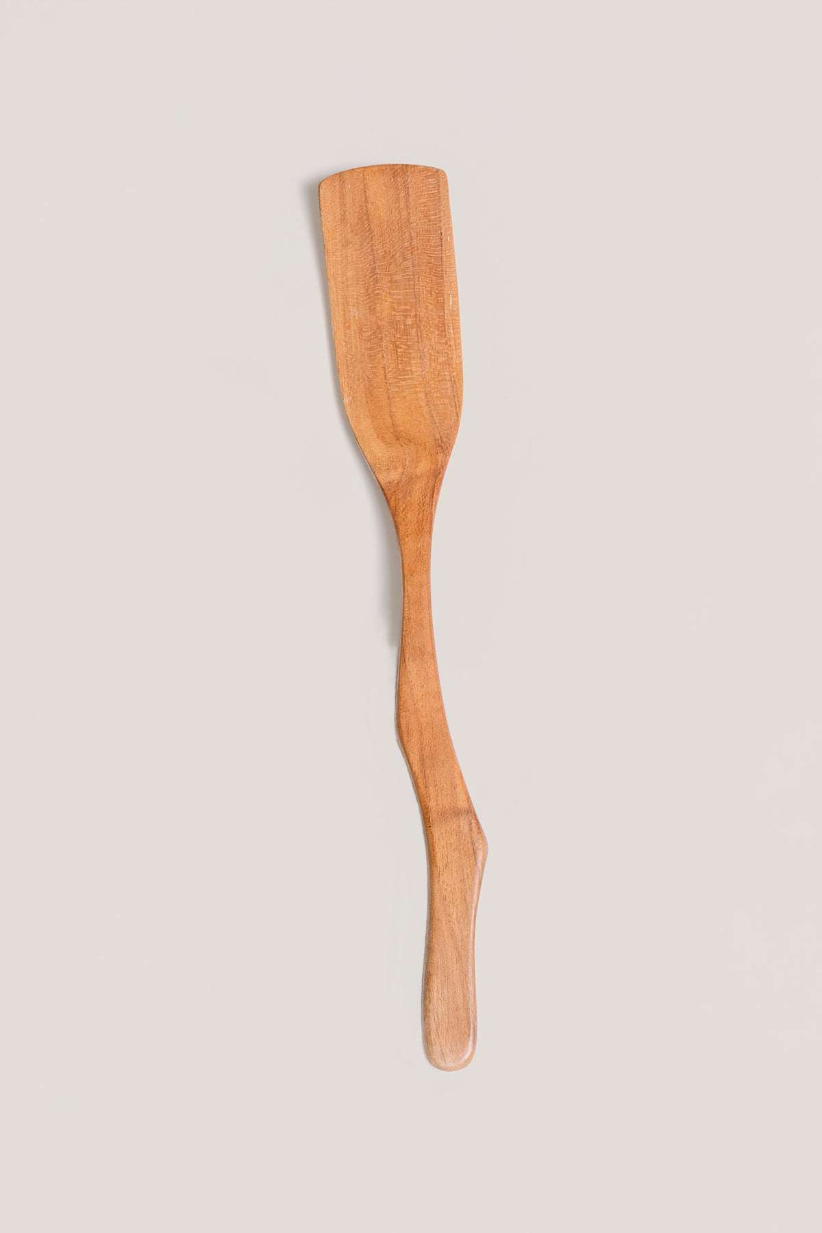 Village Thrive Teak Wavy Spatula