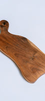 Village Thrive Teak Wavy Charcuterie Board
