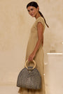 The Winding Road Foldover Palm Leaf Bag