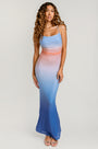 MINKPINK Solstice Ombre Mesh Maxi