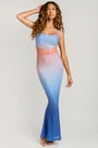 MINKPINK Solstice Ombre Mesh Maxi
