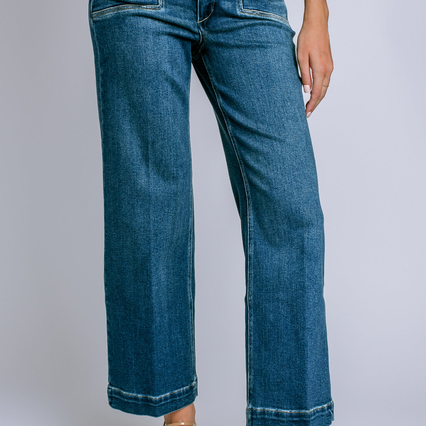 PAIGE Anessa Crop Wide Leg