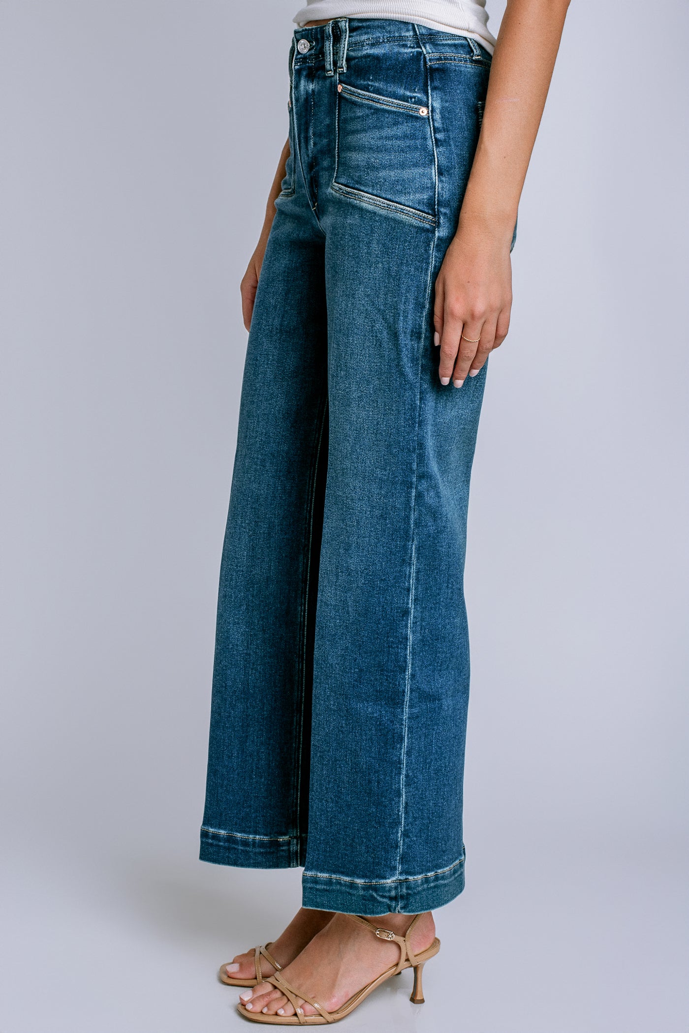 PAIGE Anessa Crop Wide Leg