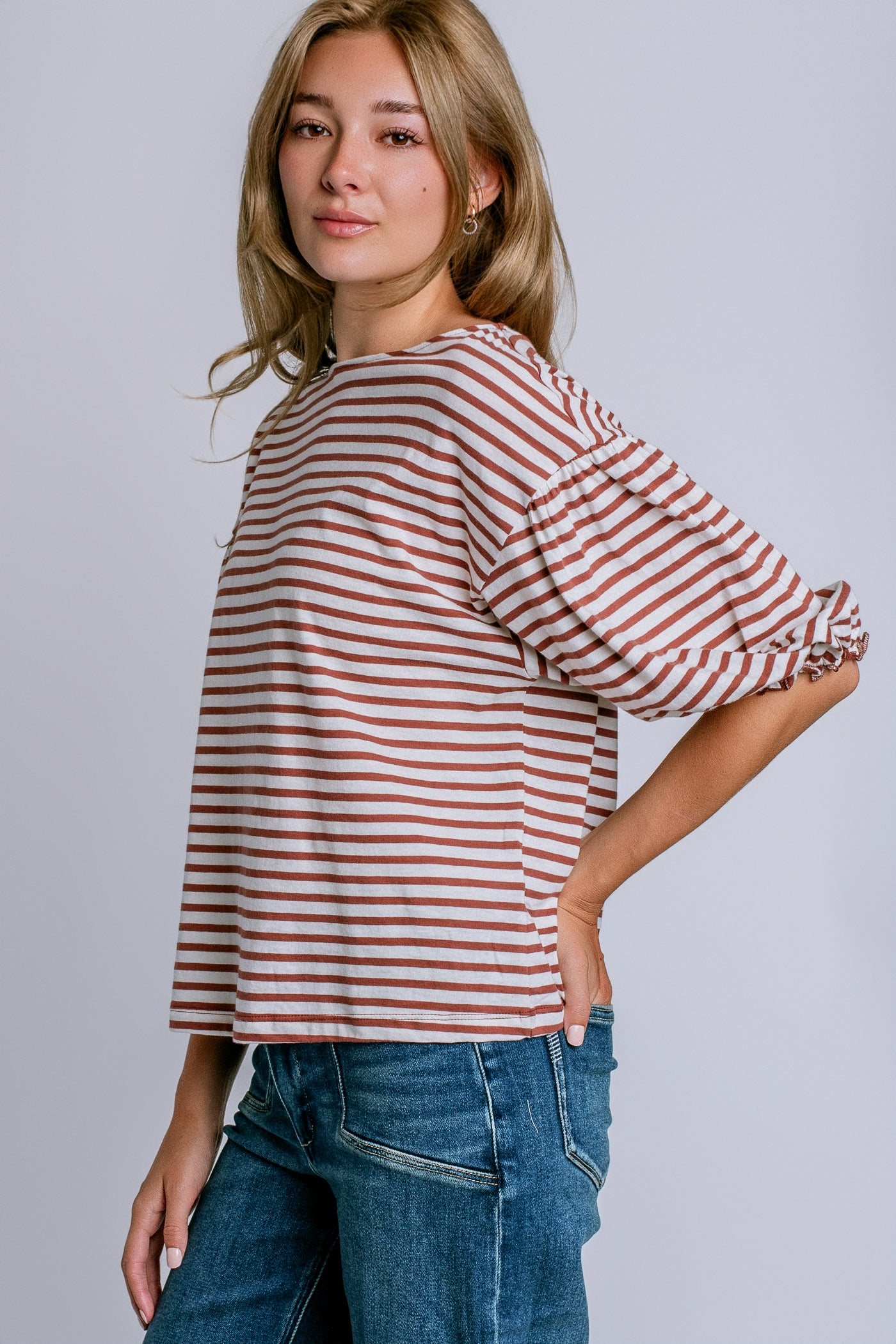 Nation LTD Sandra Boatneck Top