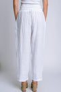Milio Milano Edge Stitch Linen Drawstring Pant