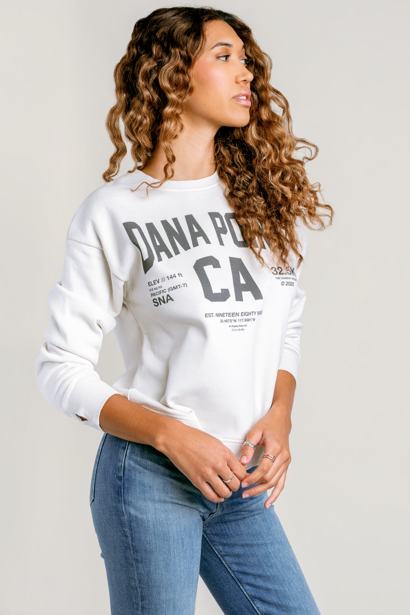 The Laundry Room Dana Point Classic Crewneck