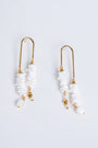 Sherwood Bridge Diamonds Puka Shell Earrings