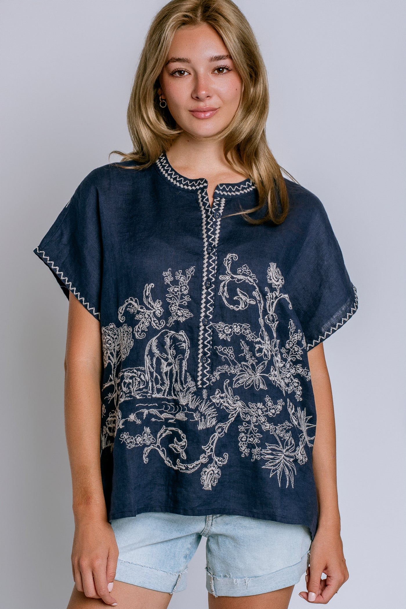 Johnny Was Vanona Blouse