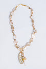 Sherwood Bridge Diamonds Chunky Abalone Necklace