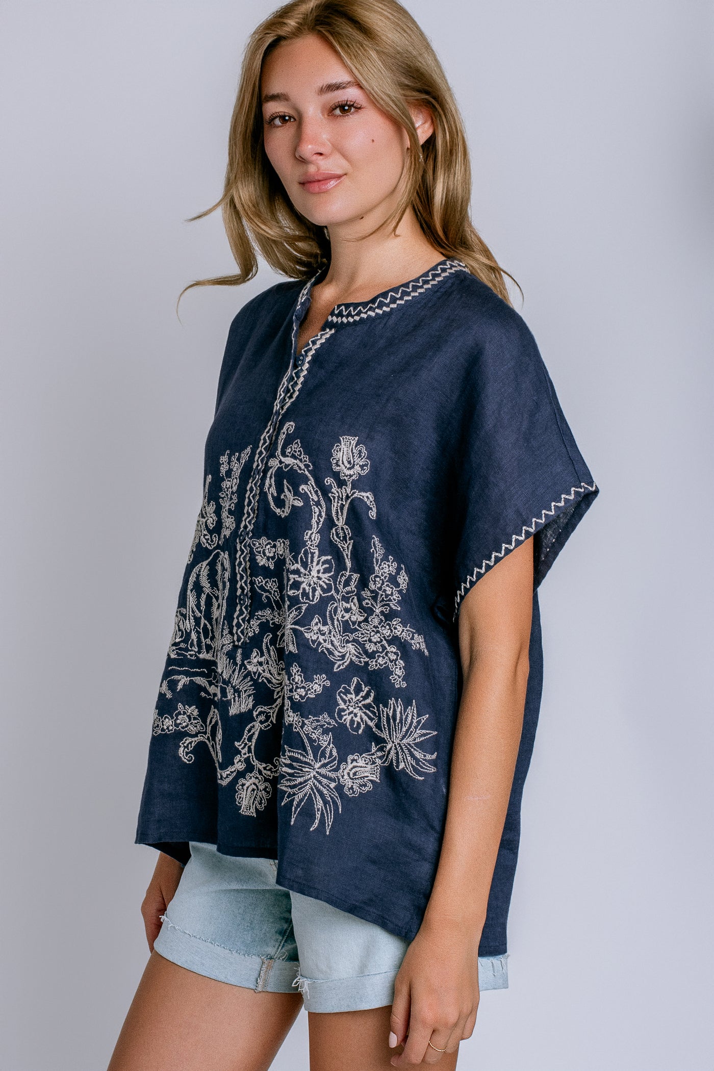 Johnny Was Vanona Blouse