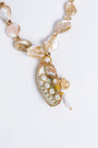 Sherwood Bridge Diamonds Chunky Abalone Necklace