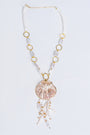 Sherwood Bridge Diamonds Scallop Shell Baroque Pearl Necklace