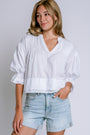 Nation LTD Scarlet Pintuck Blouse