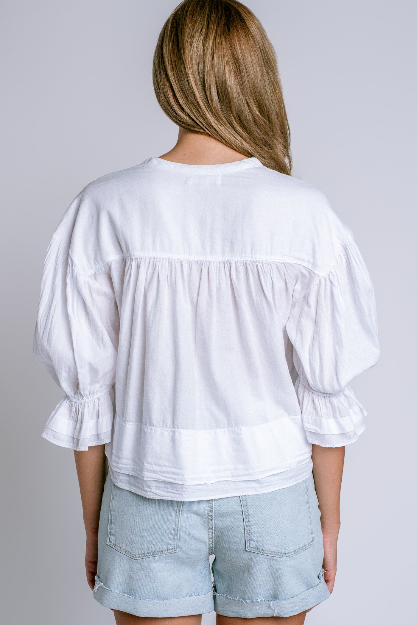 Nation LTD Scarlet Pintuck Blouse