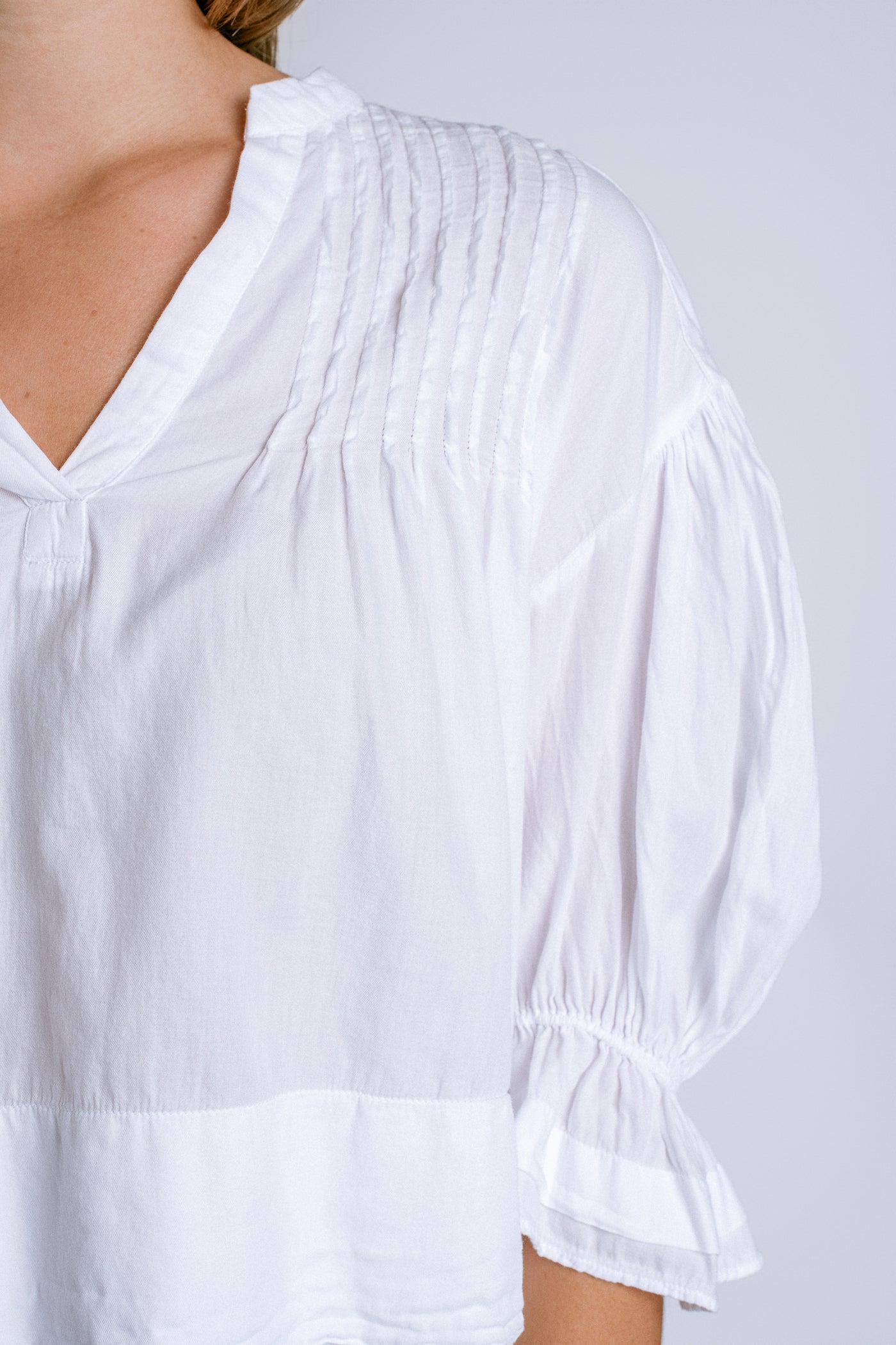 Nation LTD Scarlet Pintuck Blouse