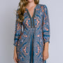 Hale Bob V Neck Beaded Dress