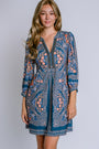 Hale Bob V Neck Beaded Dress