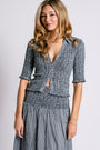 Nation LTD Peggy Smocked Top