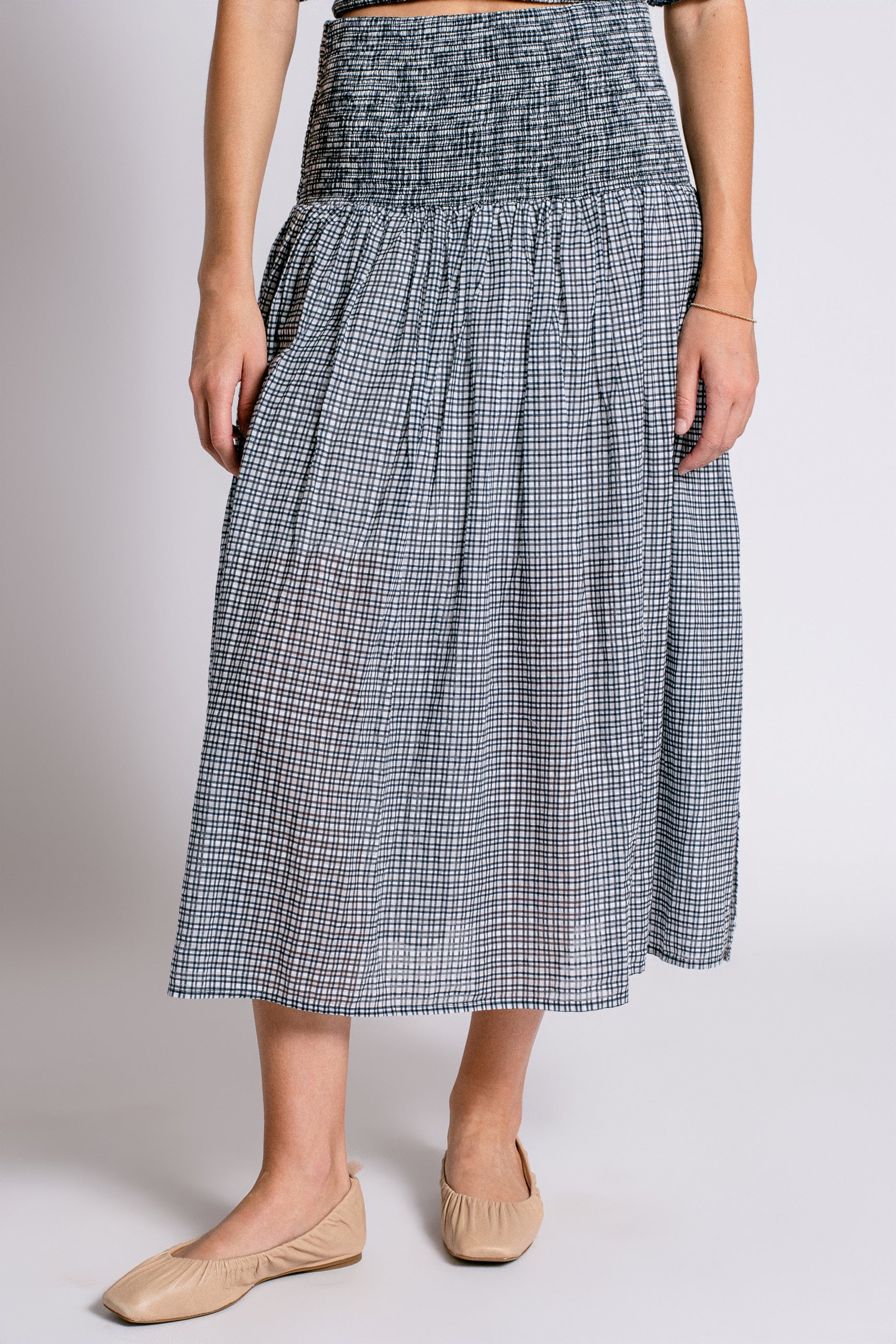 Nation LTD Summer Smocked Skirt