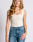 DL1961 Square Neck Instasculpt Top