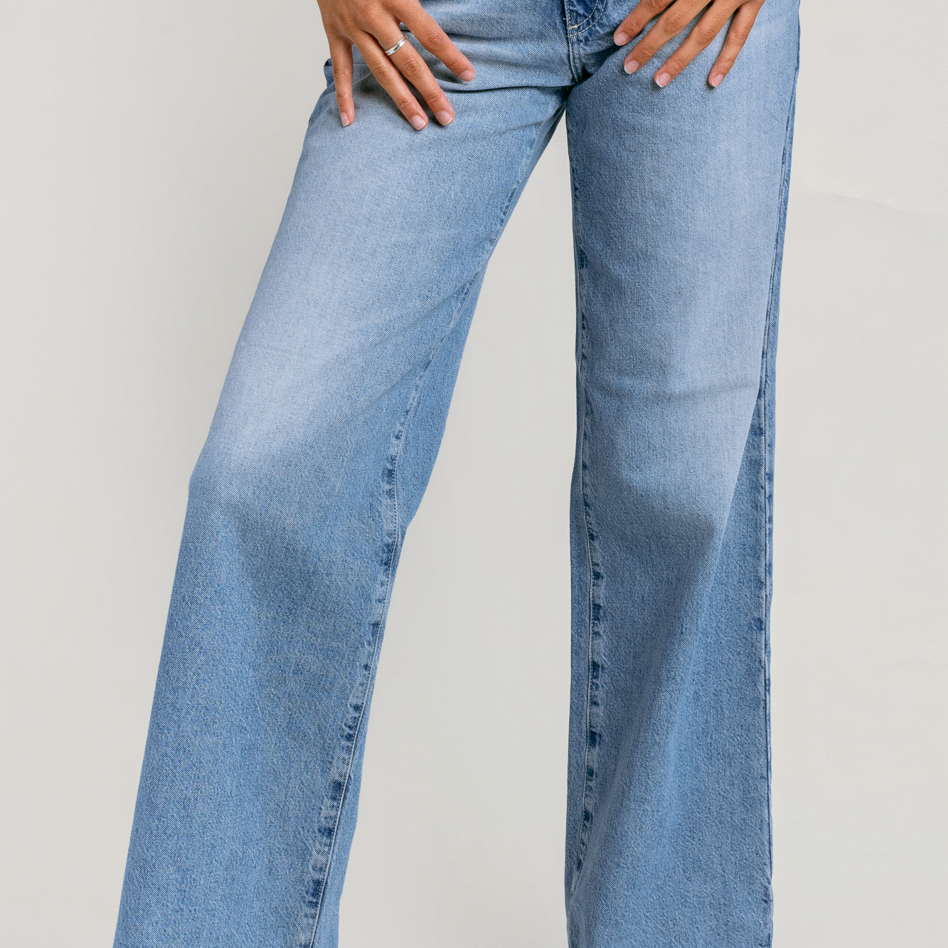 AG Jeans Adria Low Rise Wide Leg