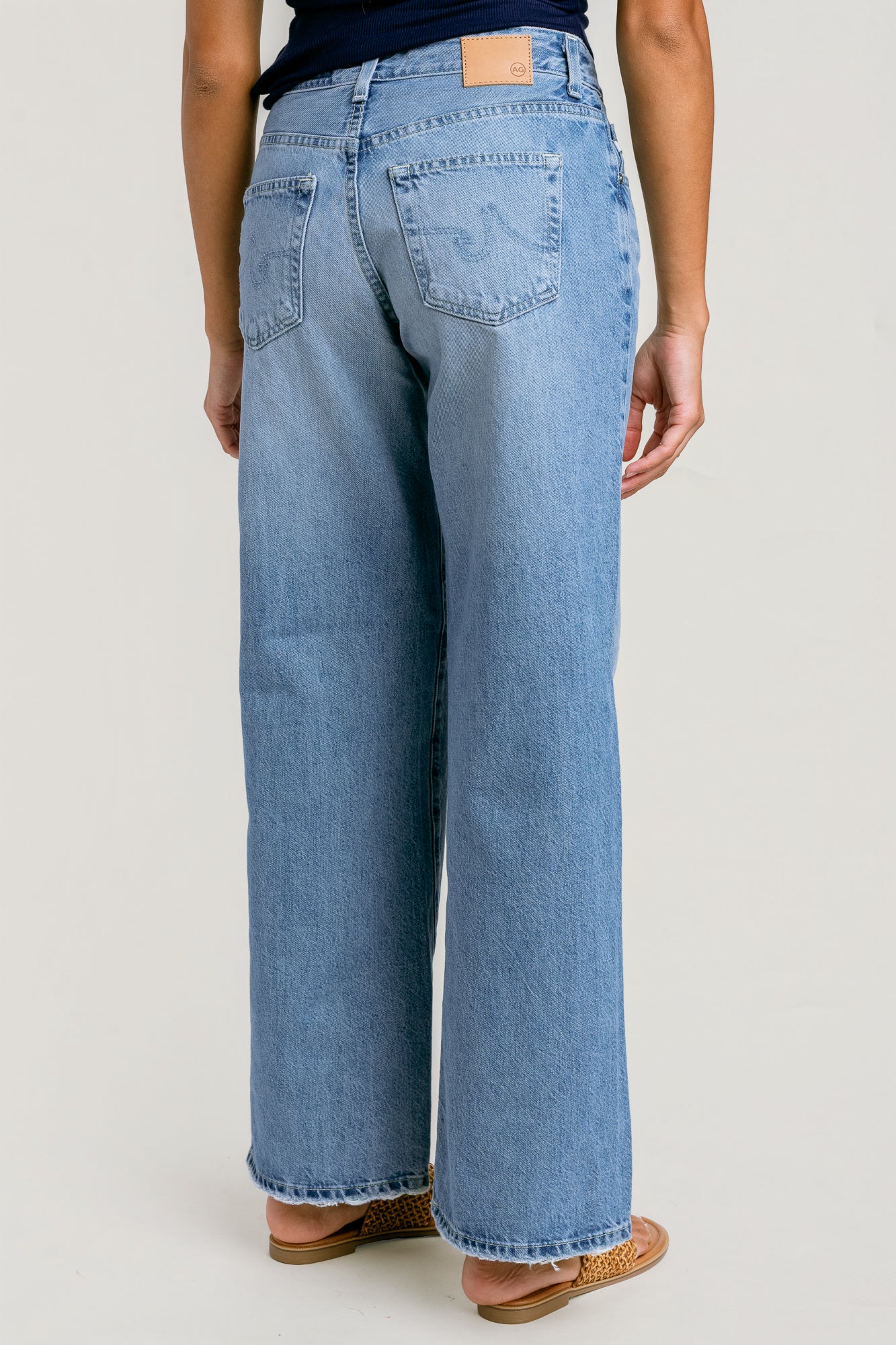 AG Jeans Adria Low Rise Wide Leg