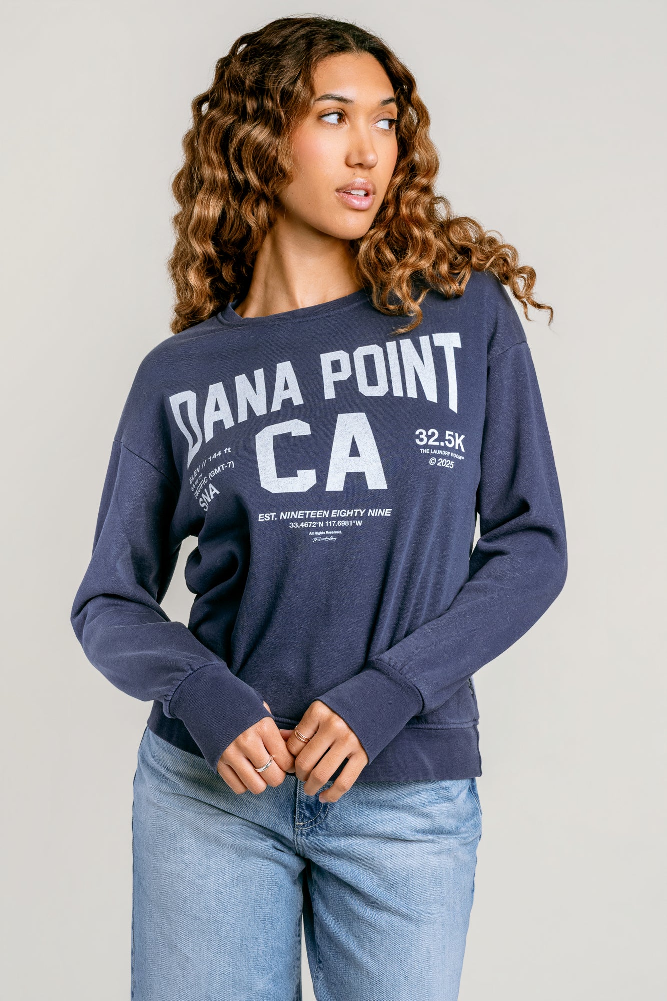 The Laundry Room Dana Point Classic Crewneck