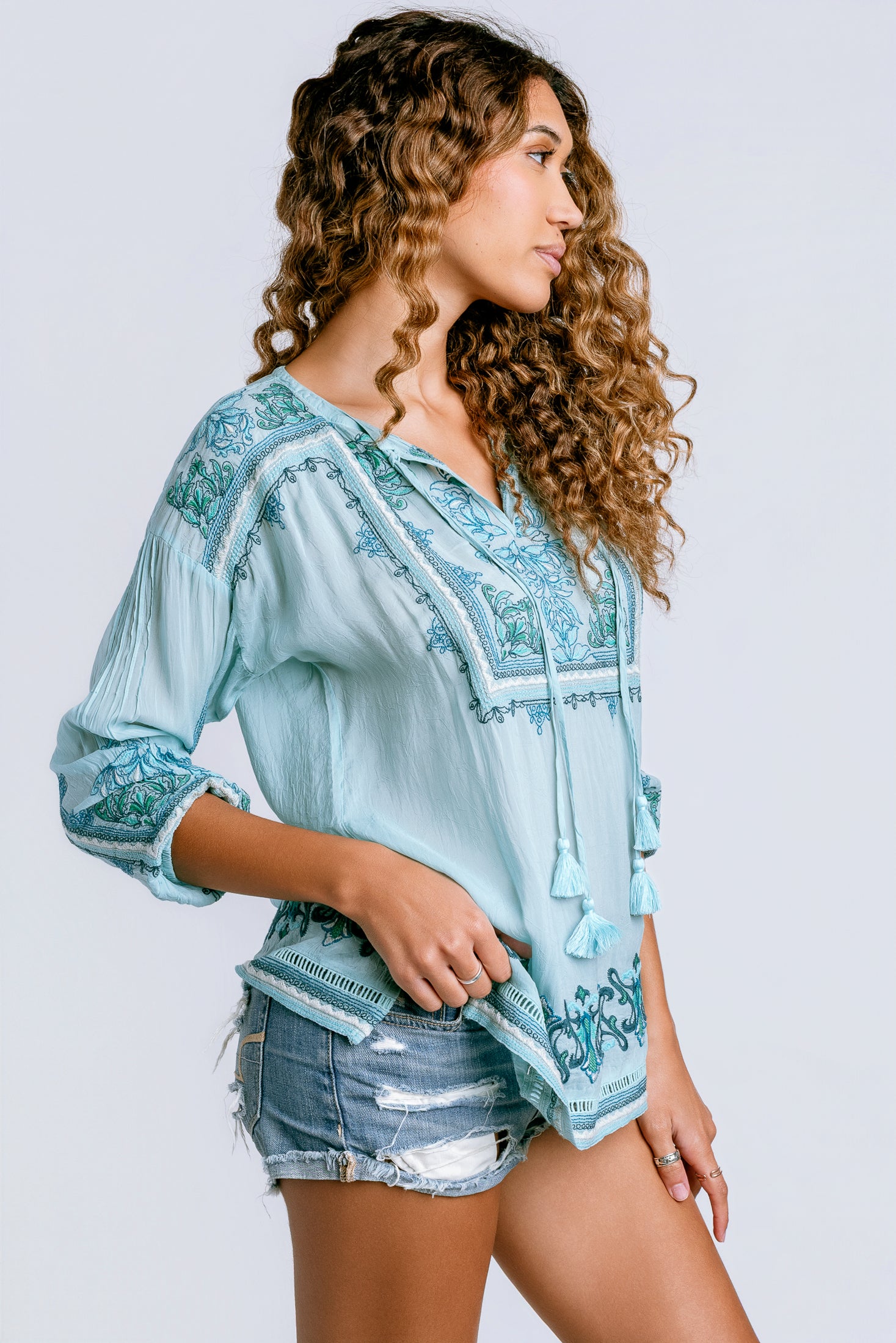 Johnny Was Hollandia Margot Blouse