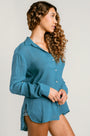 Michael Stars Leo Gauze Button Down