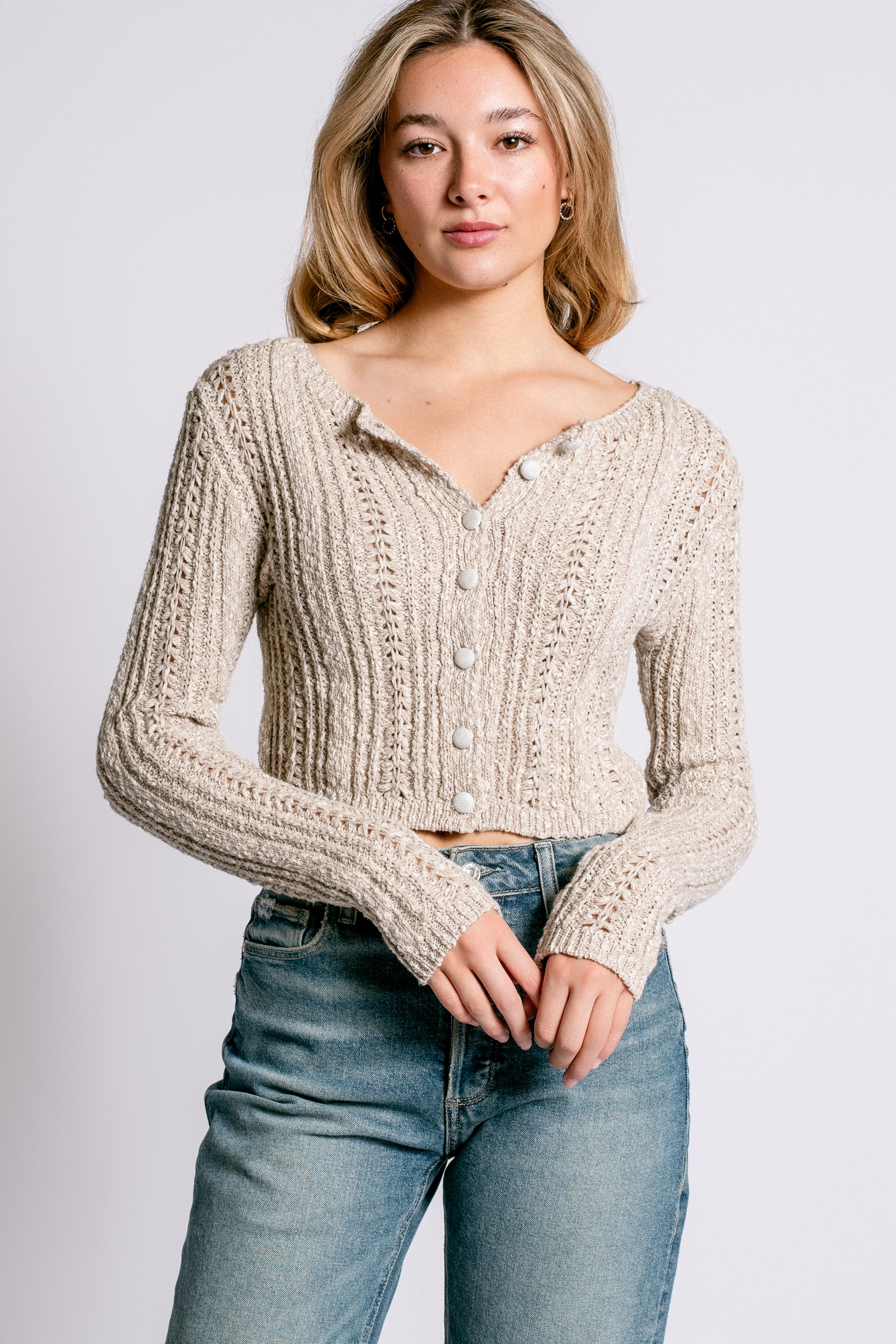 DÈLUC Lagoa Cardigan