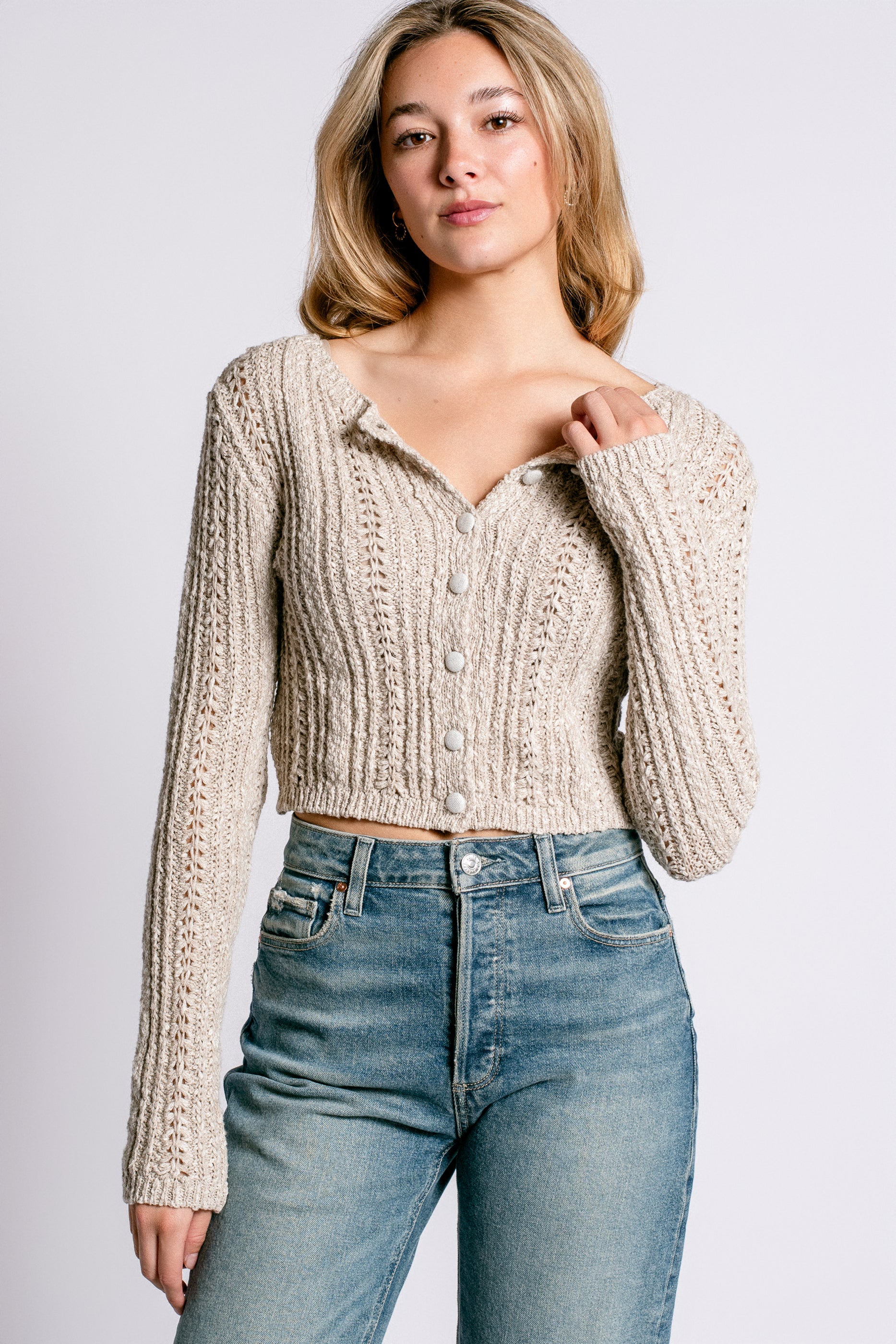 DÈLUC Lagoa Cardigan