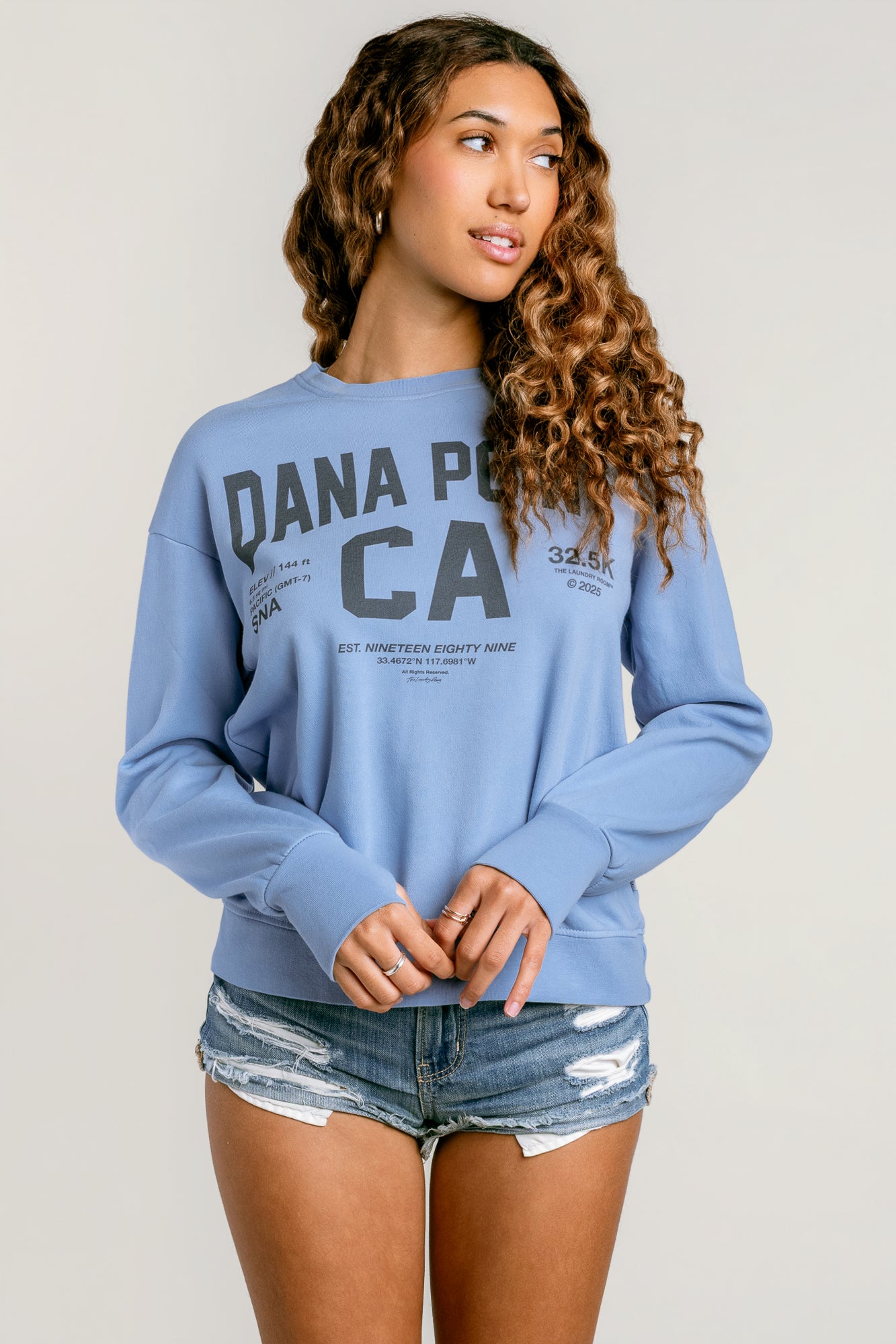 The Laundry Room Dana Point Classic Crewneck