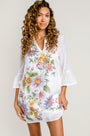 Johnny Was Orlaya Ruffle Sleeve Dress