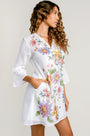 Johnny Was Orlaya Ruffle Sleeve Dress
