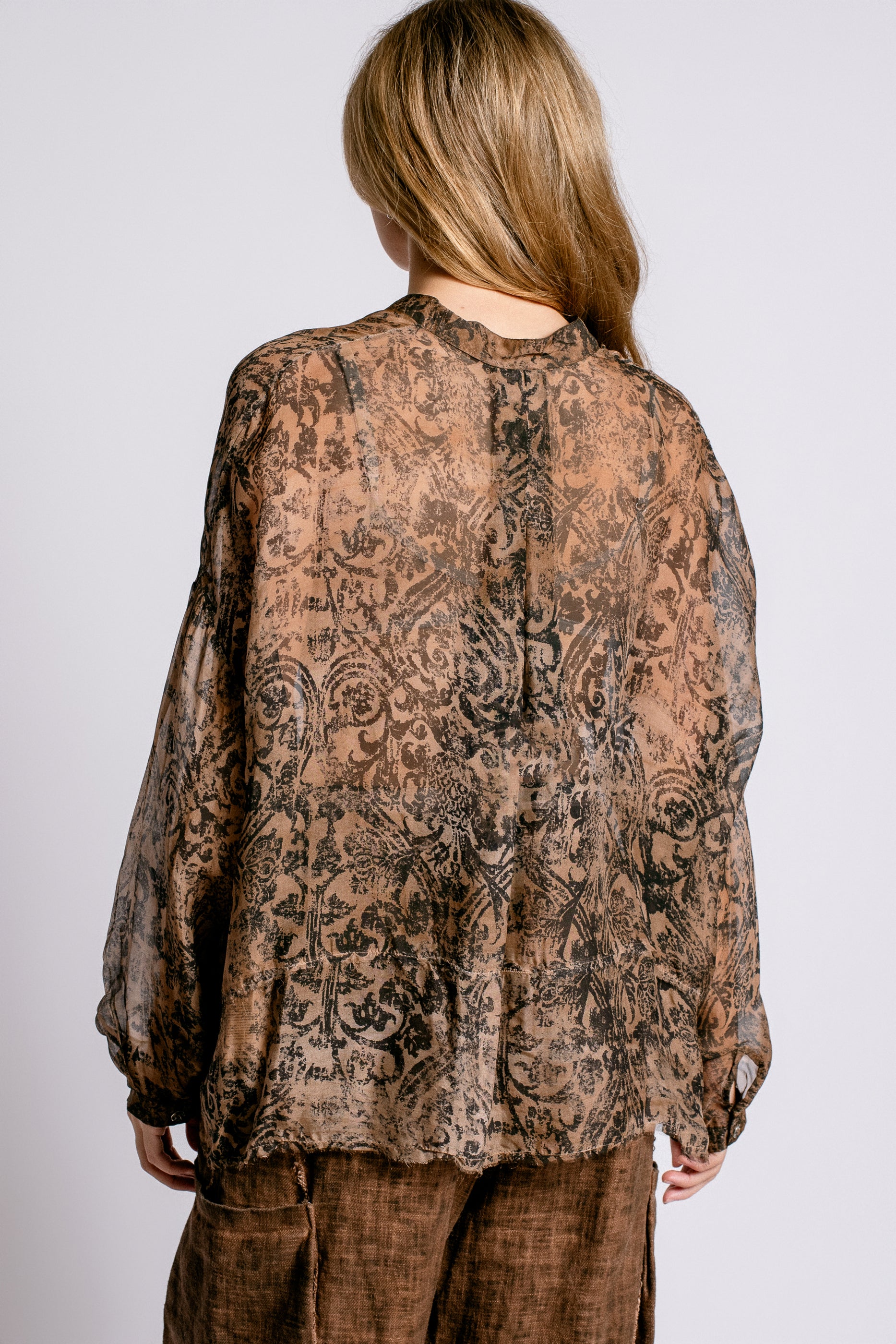 Sanctamuerte Camicia Over Corta