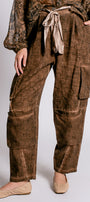 Sanctamuerte Pantalone Cargo Loose Fit