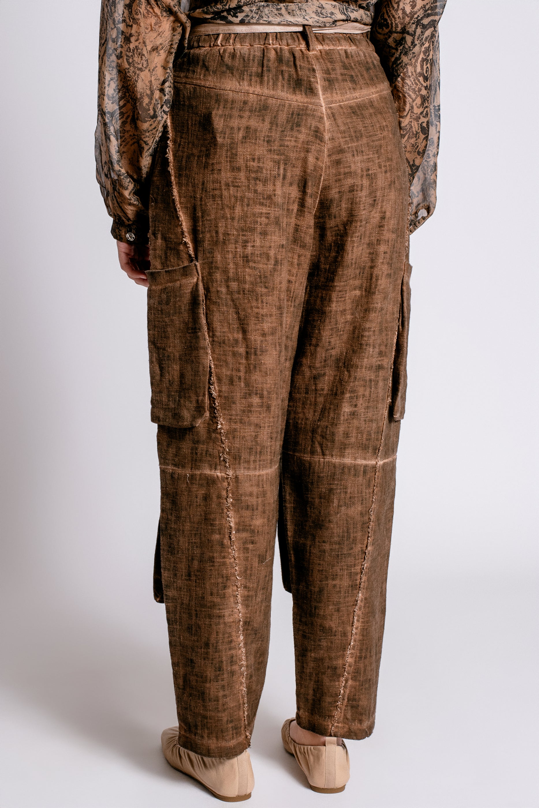 Sanctamuerte Pantalone Cargo Loose Fit
