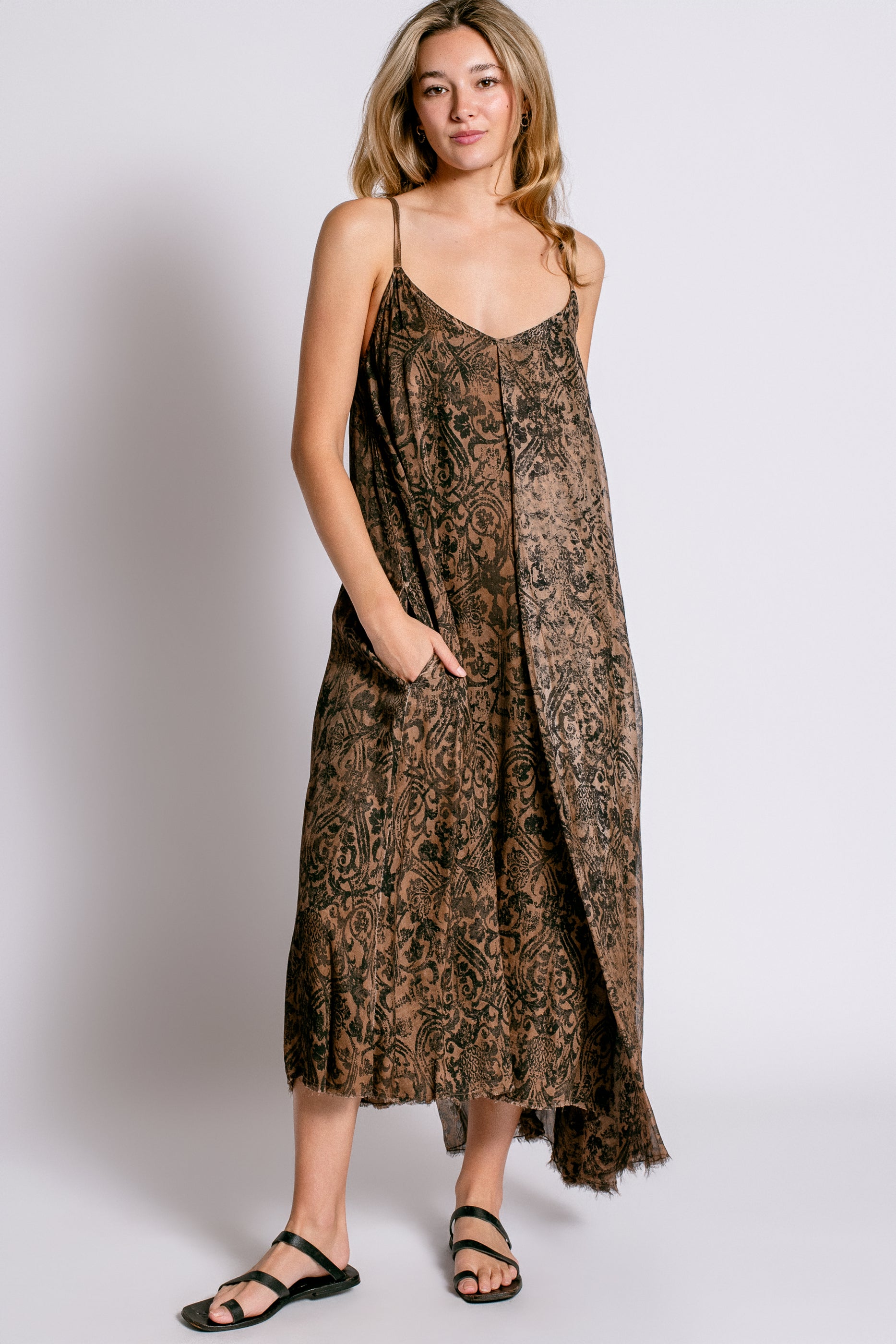 Sanctamuerte Abito Lungo Over