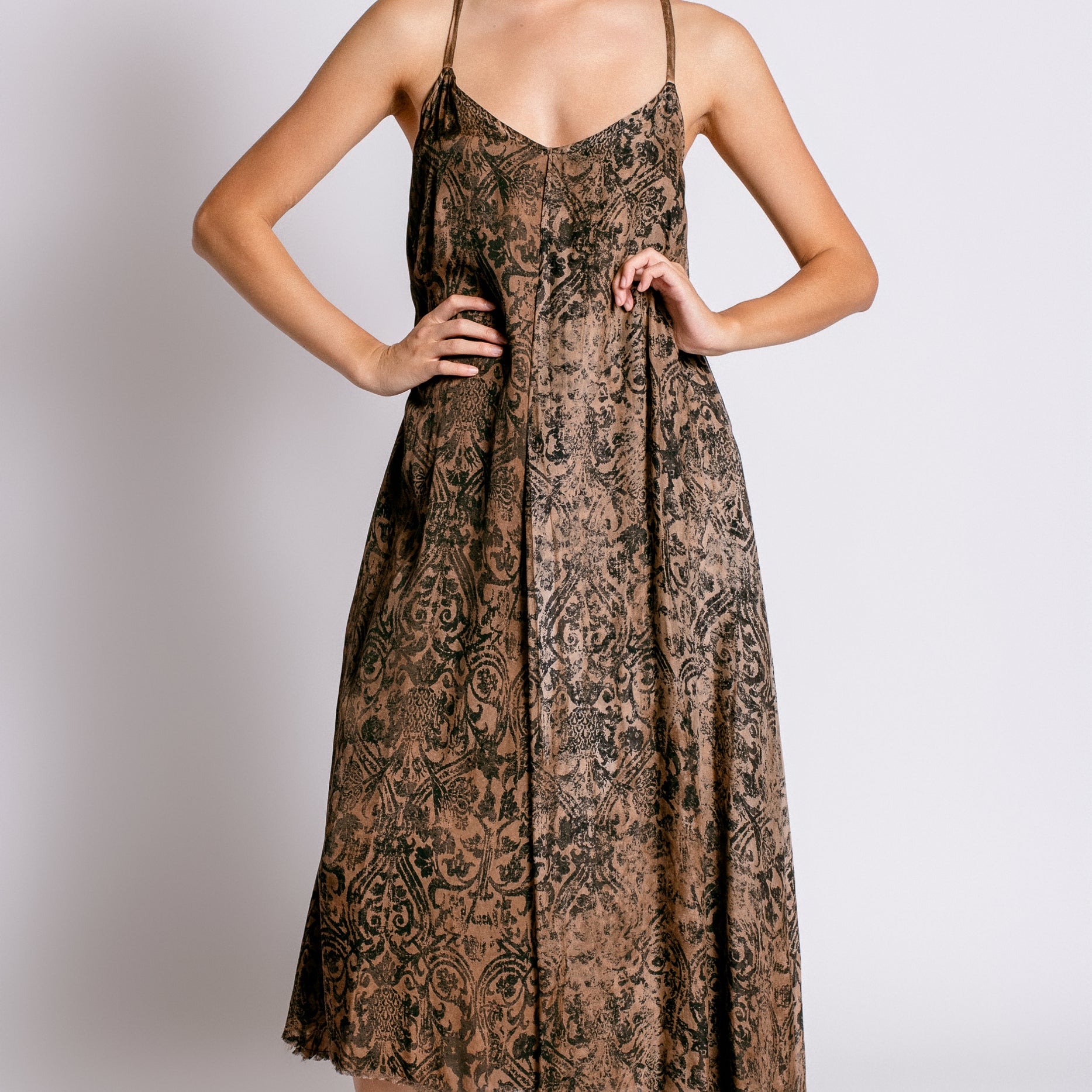 Sanctamuerte Abito Lungo Over