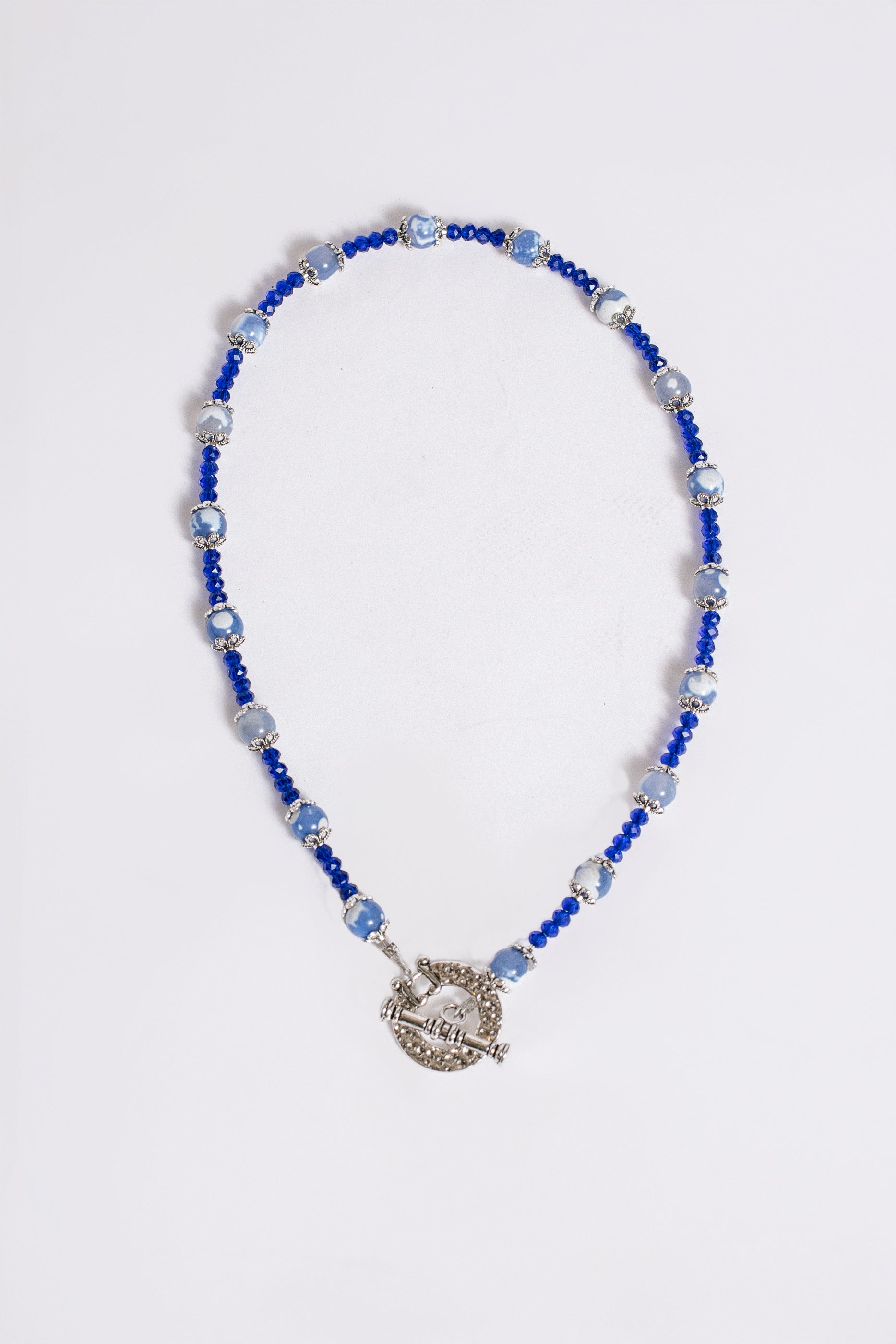 Sherwood Bridge Diamonds Sodalite Toggle Necklace