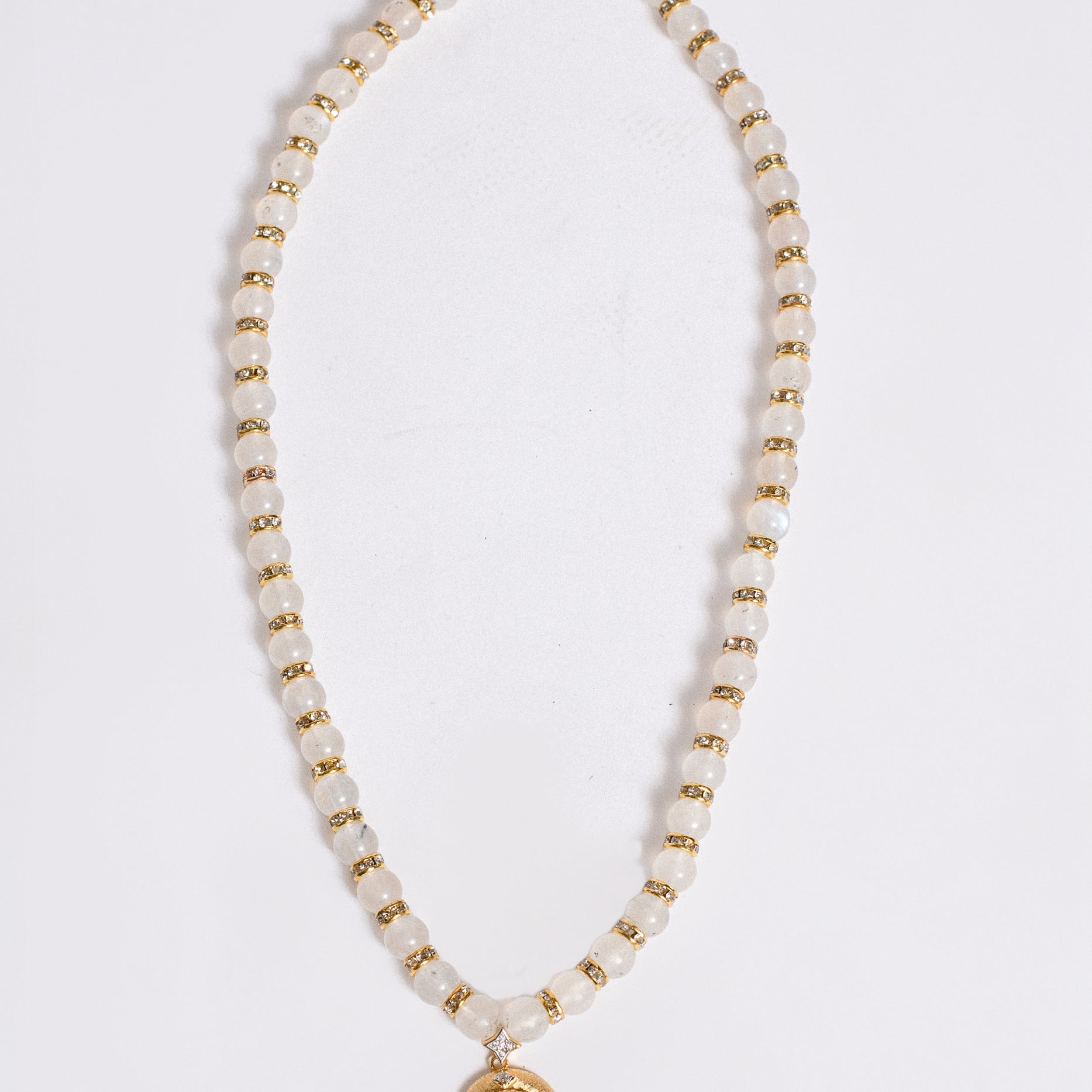 Sherwood Bridge Diamonds Moonstone Necklace
