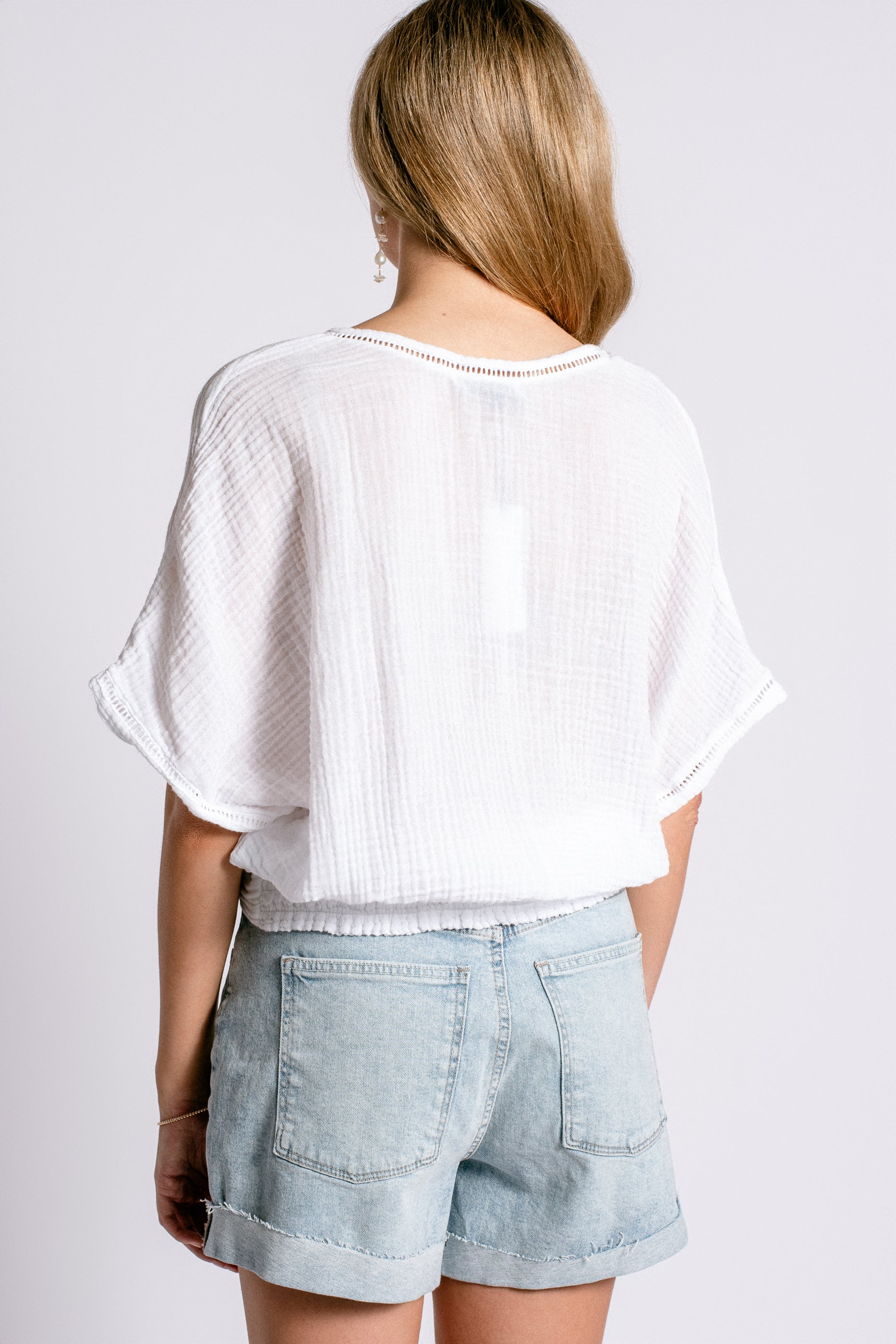 Michael Stars Imani Dolman Sleeve Top