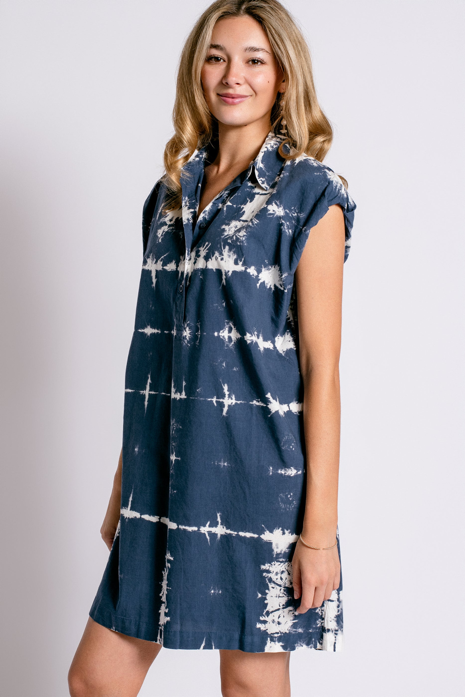 Young Fabulous & Broke Orleans Mini Shirt Dress