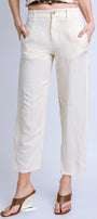 Barrlet Crop Linen Pant