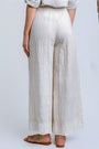 Milio Milano Linen Pleat Palazzo Pant