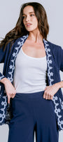 Johnny Was Addeline Jersey Kimono Coat